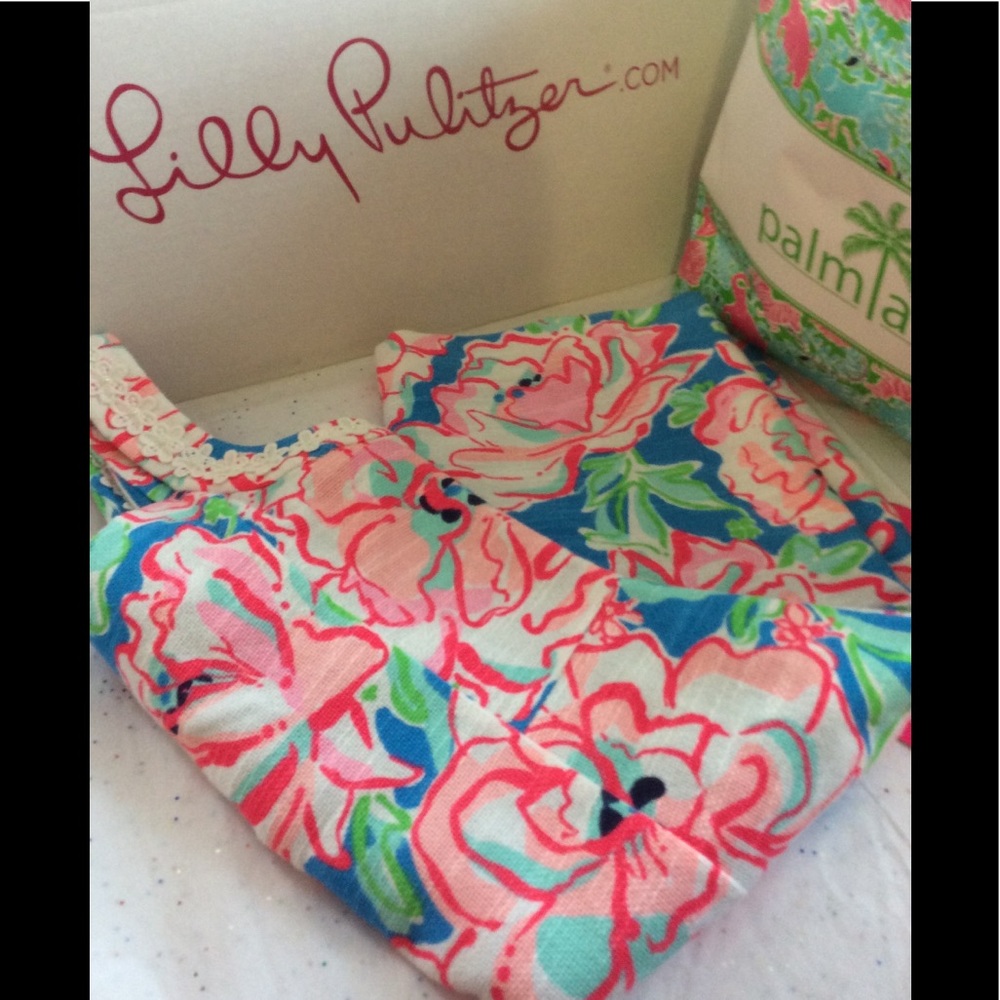 Lilly Pulitzer Nienie Lucky Charm Dress Holy Grail - Picture 7 of 8